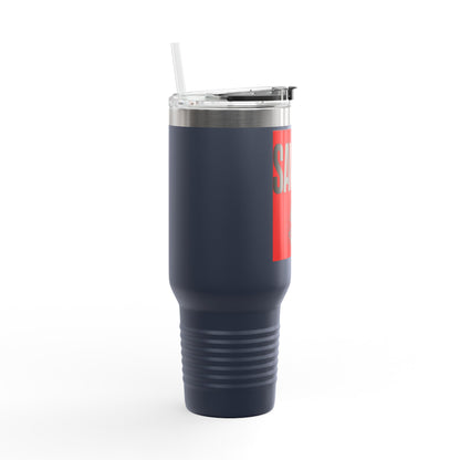 Swig Mega Mug 40oz Wild at Heart | Insulated Stainless Steel Tumbler with Handle & Straw | Keeps Drinks Cold 24+ hrs / Hot 9 hrs