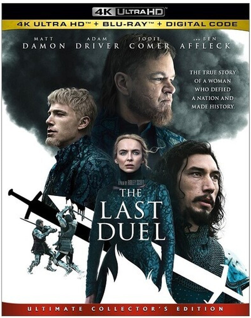 The Last Duel [New 4K UHD Blu-Ray] with Blu-Ray, 4K Mastering, Collector'S Ed,